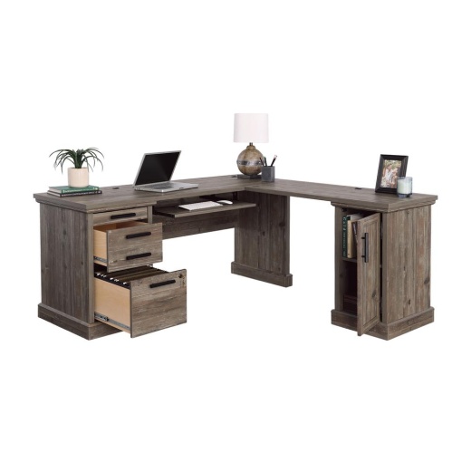 Sauder Aspen Post L-Desk 66 X 66 Pp A2
