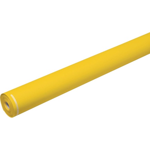 Flameless Flame-Retardant Paper - Classroom, Office, Mural, Banner, Bulletin Board - Sunrise Yellow