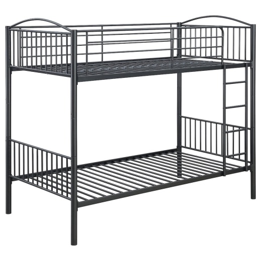 Anson Twin Over Twin Bunk Bed With Ladder