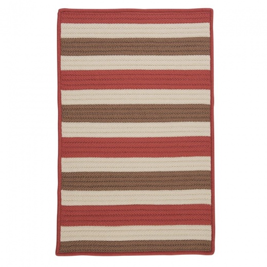 Stripe It- Terracotta 8' Square