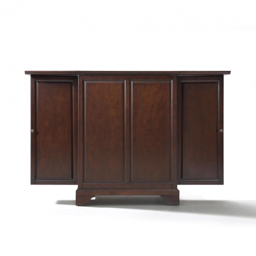 Lafayette Expandable Bar Cabinet Mahogany - Outdoor Living Luxury