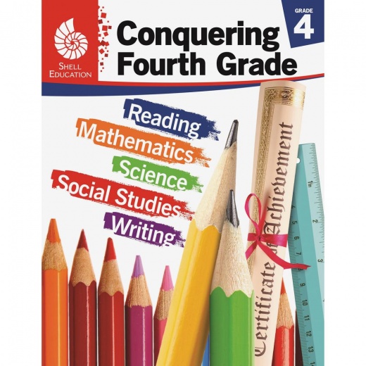 Conquering Fourth Grade Printed Book - 168 Pages - Book - Grade 4