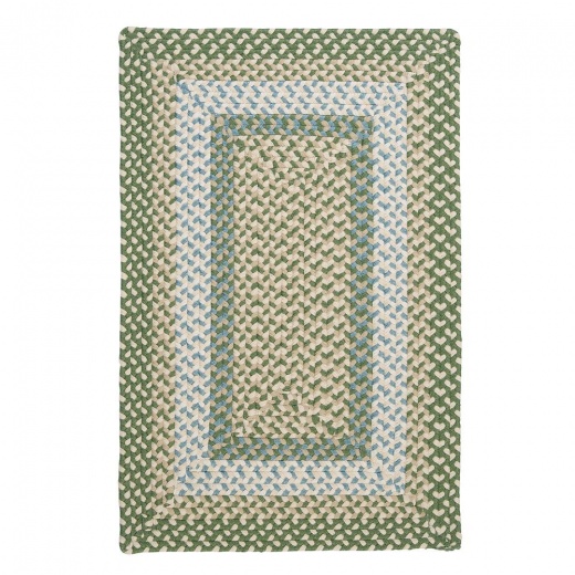 Montego - Lily Pad Green 6' Square Outdoor Mat