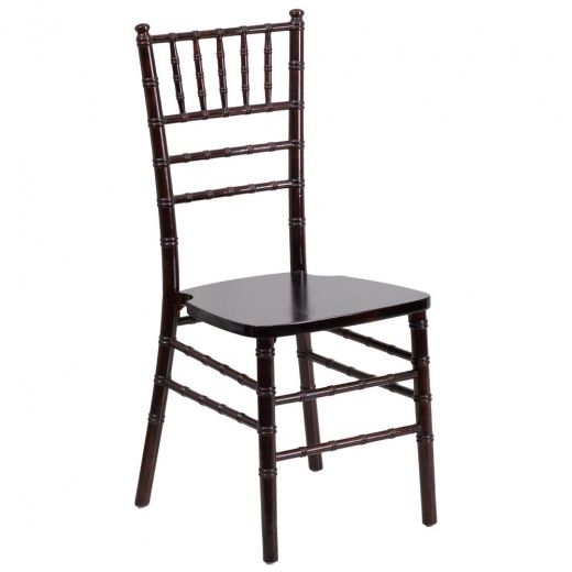 Walnut Wood Chiavari Chair - Elevate Your Events with Elegance and Sophistication