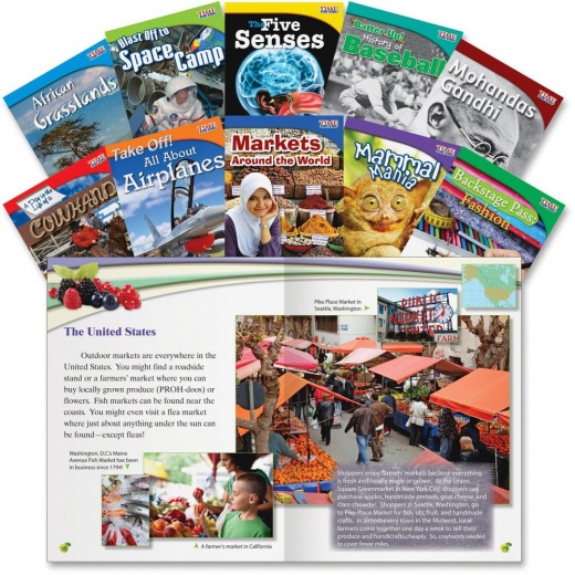 Shell Education TFK Fluent 3rd-Grade 10-Book Set 1 Printed Book - Grade 3 - English