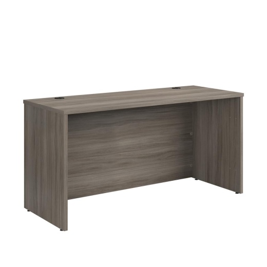 Sauder Affirm 60 X 24 Desk Shell/Cred/Return Hudson Elm