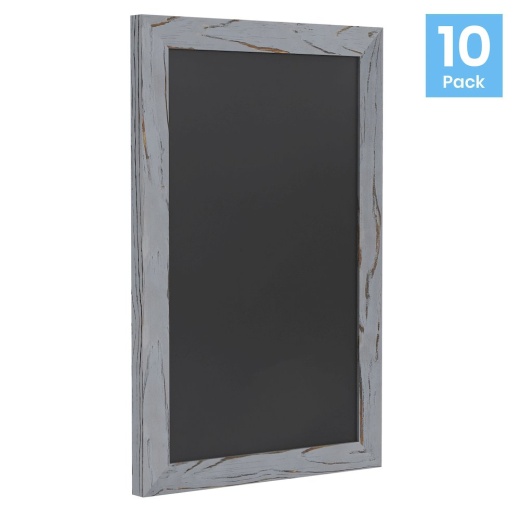 Vintage Wall Mount Magnetic Chalkboard, Set of 10