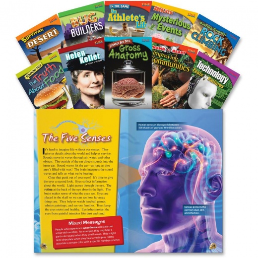Shell Education TFK Advanced 4th-Grade 10-Book Set