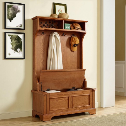 Campbell Hall Tree Oak - Crosley Furniture
