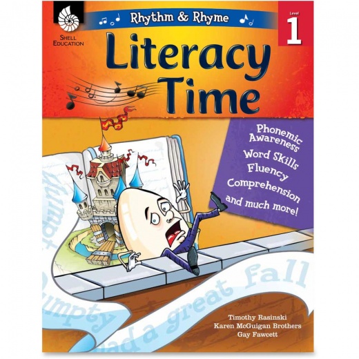 Shell Education Literacy Time Rhythm/Rhyme Level 1 Resource Book