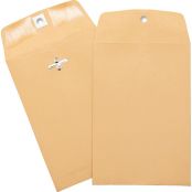 Oxford Utili-Jac Heavy-Duty Clear Plastic Envelopes 4 x 6 50/Box