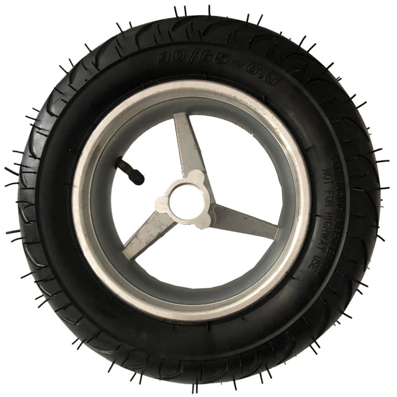 Mototec Pocket Bike Front Wheel Assembly