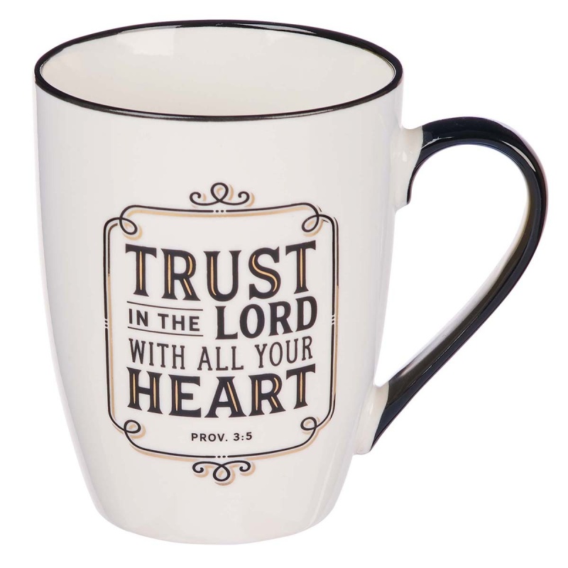 Mug White Trust In The Lord Prov. 3:5