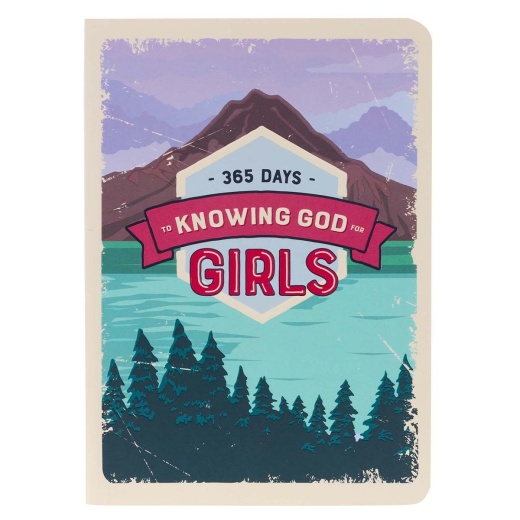 365 Days to Knowing God for Girls Softcover Devotional