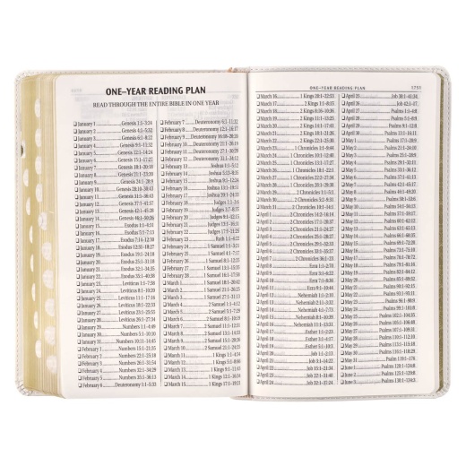 Kjv Bible Giant Print Standard-Size Faux Leather, White