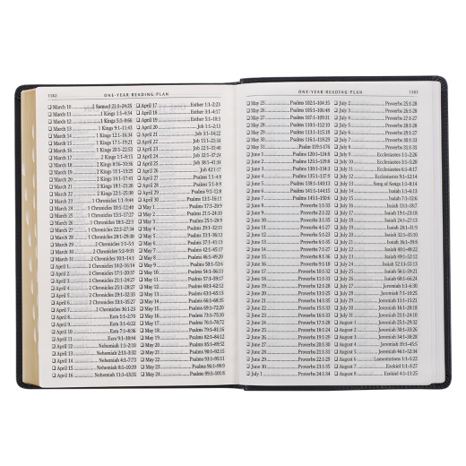 Kjv Bible Giant Print Full-Size Faux Leather, Midnight Blue