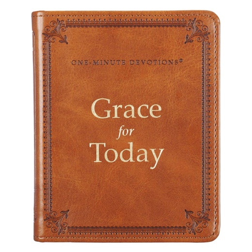 One-Minute Devotions Grace For Today Faux Leather