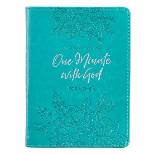 One Minute With God For Women Faux Leather Devotional