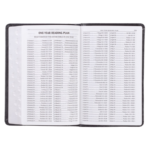 Kjv Bible Deluxe Gift Faux Leather, Black