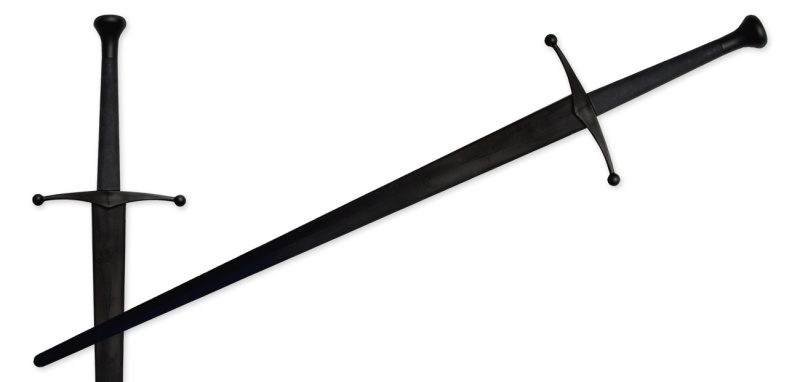 Xtreme Synthetic Sparring Longsword: Black Blade