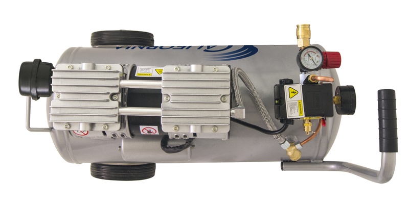 California Air Tools Ultra Quiet, Oil-Free, Lightweight 8010 Air Compressor
