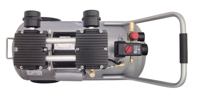 California Air Tools Ultra Quiet, Oil-Free and Powerful 220 Volt 60 Hertz 15020C-22060 Air Compressor