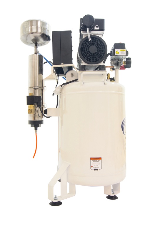 California Air Tools 1.0 Hp Ultra Quiet & Oil-Free with Air Dryer and Aftercooler 10010DC