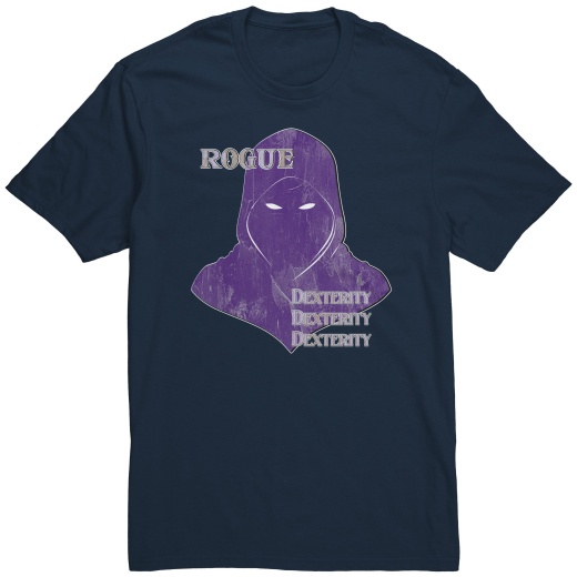 D&D Character Class Unisex T-Shirt - Rogue