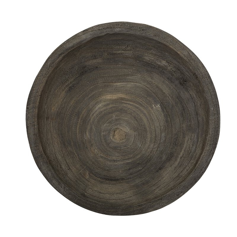 Paulownia Bowl - Medium - Charcoal
