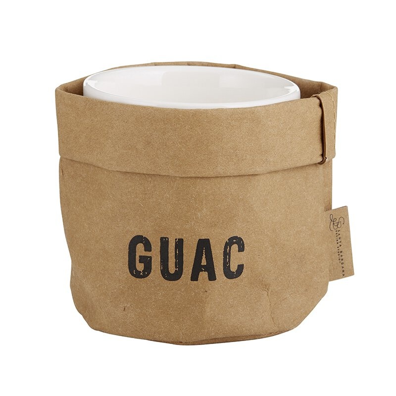 Guac Holder & Ceramic Dish Set - Medium