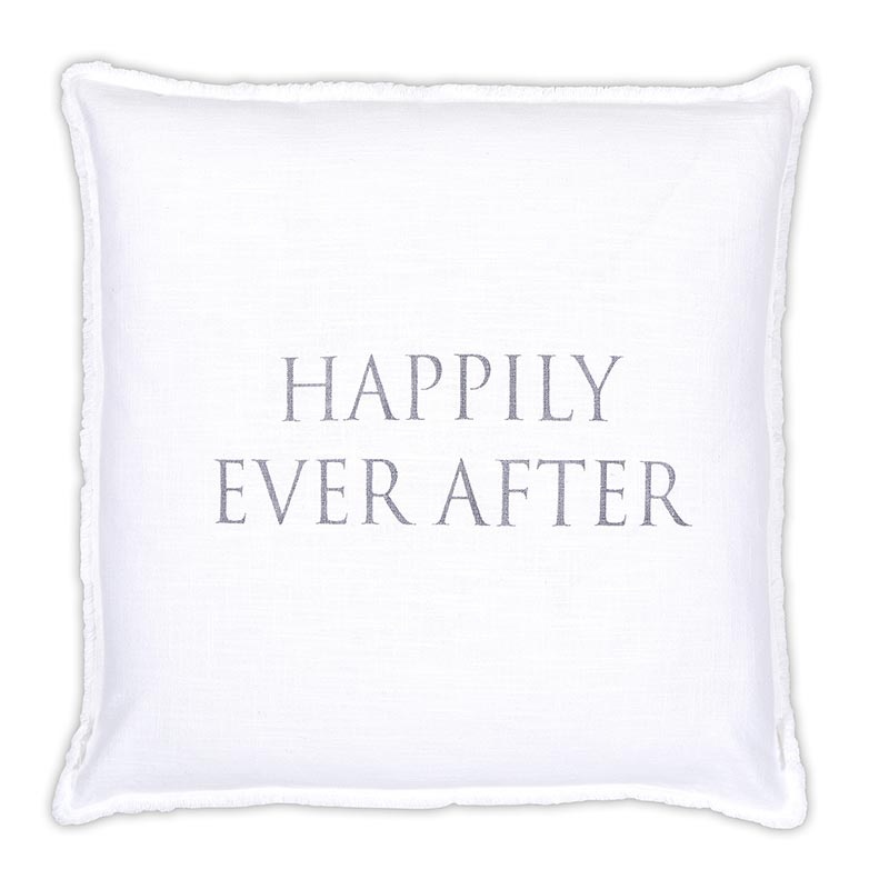 Face To Face Euro Pillow - Happily Ever After