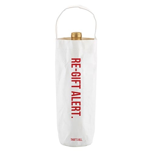 That's All® Washable Paper Wine Bag - Re-Gift Alert