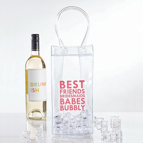 Clear Wine Bag - Best Friends