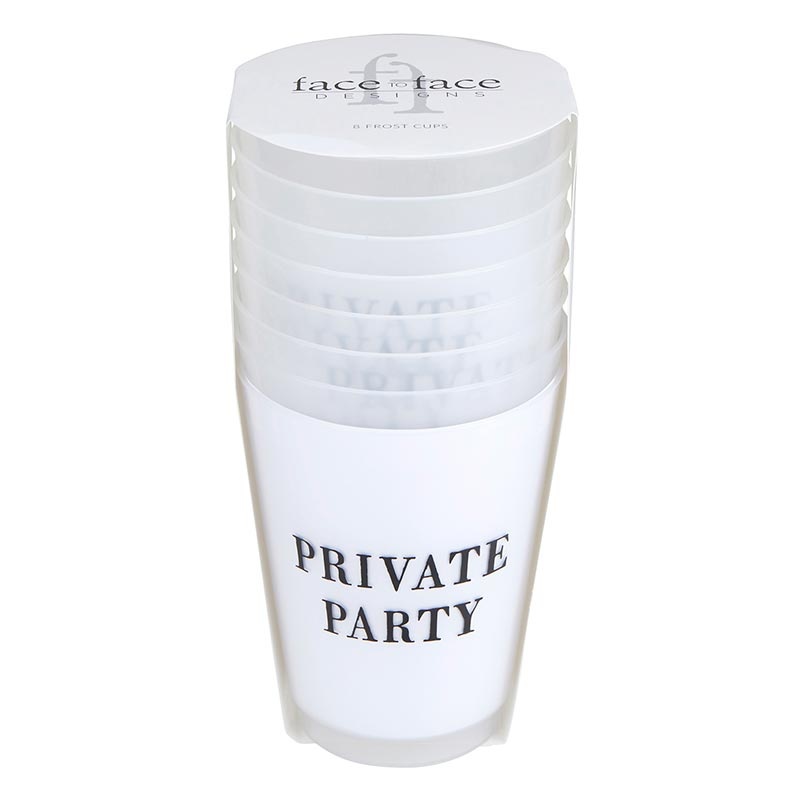 Face To Face Frost Flex Cups - Private Party