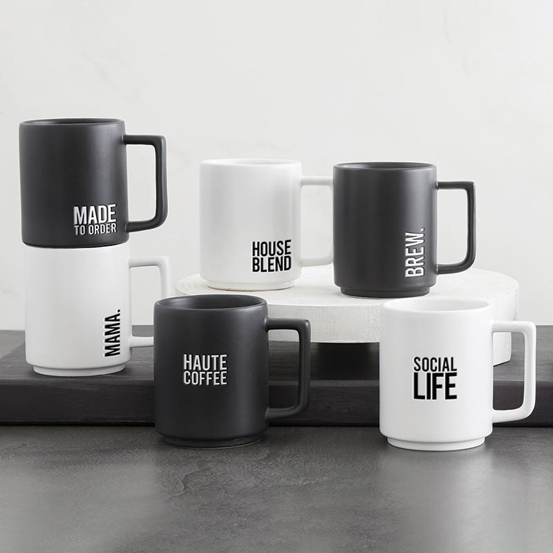 Matte Café Mug - Brew