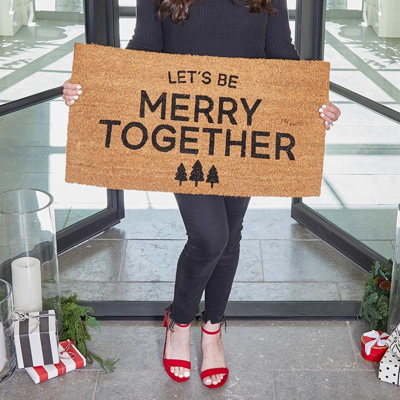 Large Doormat - Merry Together