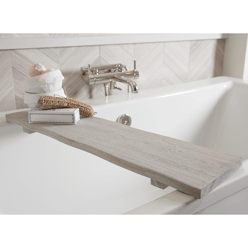 Wood Bath Board - Grey