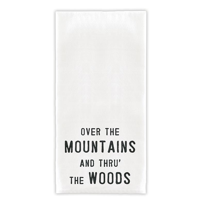Face To Face Thirsty Boy Tea Towel - Over The Mountains