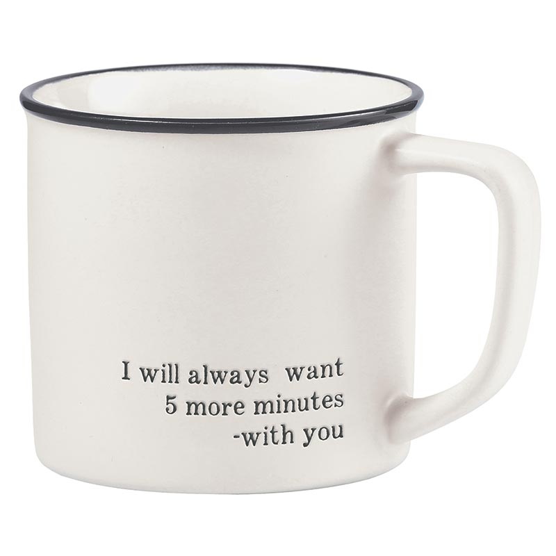 Face To Face Coffee Mug - 5 More Minutes With You