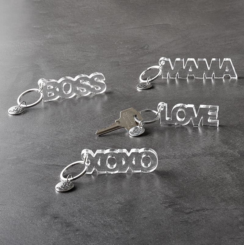 Acrylic Word Keychain - Mama
