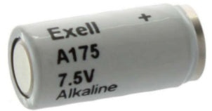 Exell Battery A175 (5Lr44) 7.5 Volt 100Mah Alkaline Battery