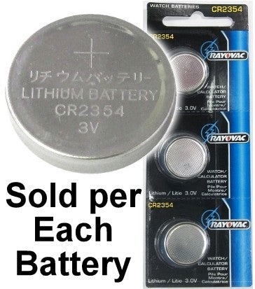 Rayovac (Cr2354) Lithium Coin Battery - On Tear Strip