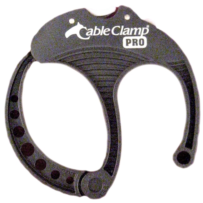 Cable Clamp Pro - Large - Black - Pack Of 8