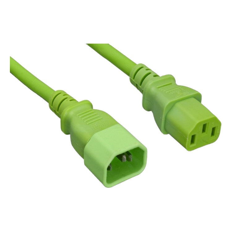 Computer/Monitor Power Extension Cord, C13 To C14, 10A, 4Ft