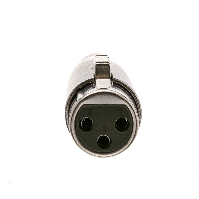 Xlr, Female Connector, Solder Type, 3 Conductor
