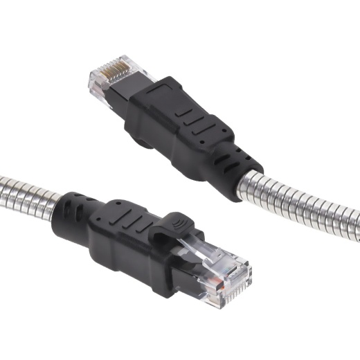 Cat6a Armored Anti-Rodent Ethernet Cable, Up To 10 Gigabit