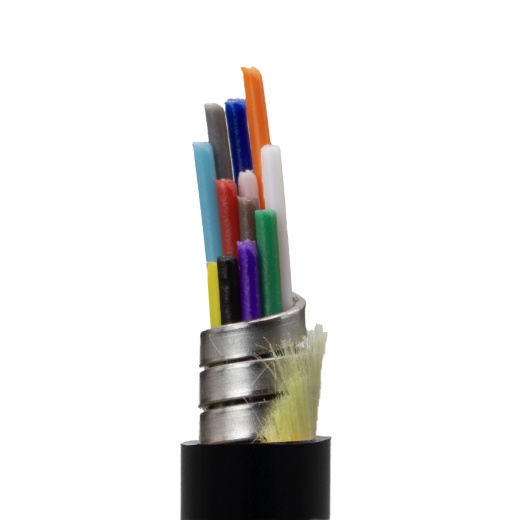 Armored OM1 Corning Optical Fiber Cable - 500ft