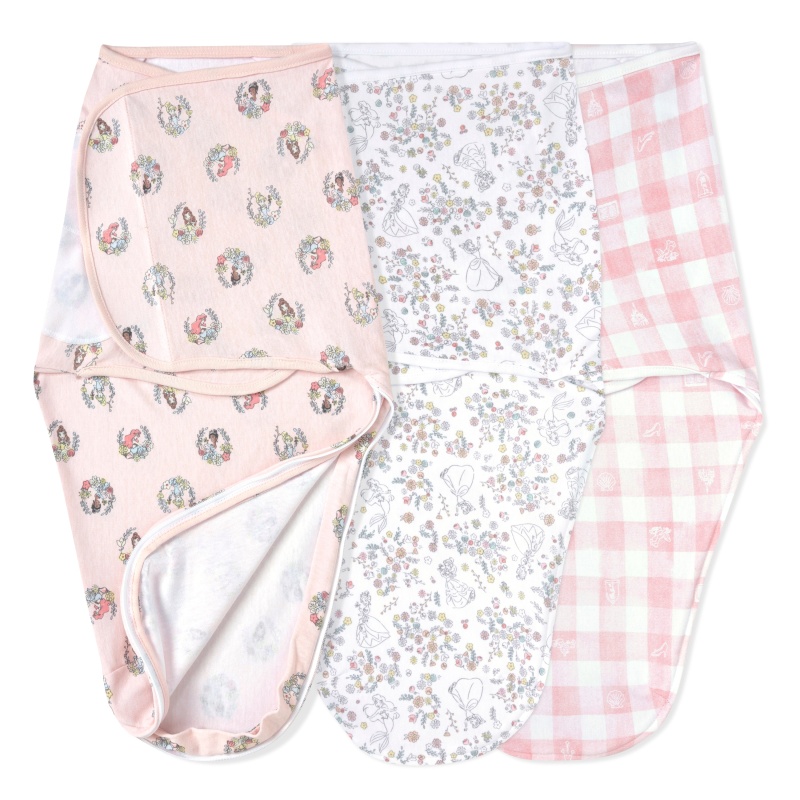 Disney™ Essentials Easy Swaddle Wrap Quick Change 3 Pack Tog 1.0 - 0-3 Months