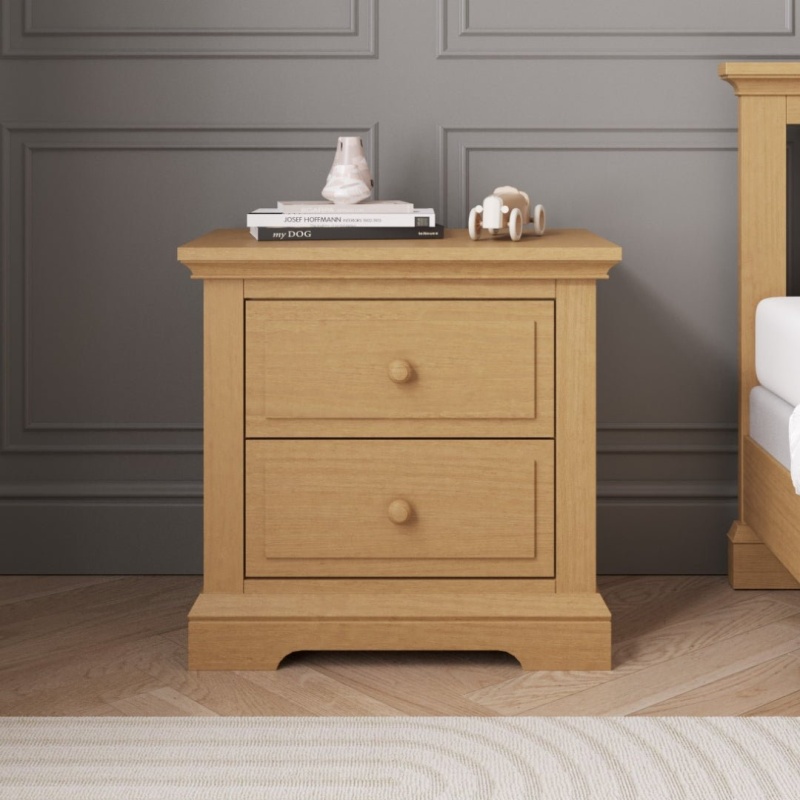 Jordyn Nightstand, Ready-To-Assemble, Biscotti