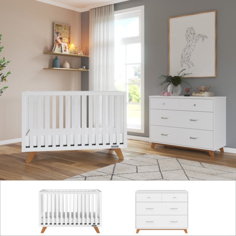 Soho 2-Piece Nursery Set With Crib And Dresser